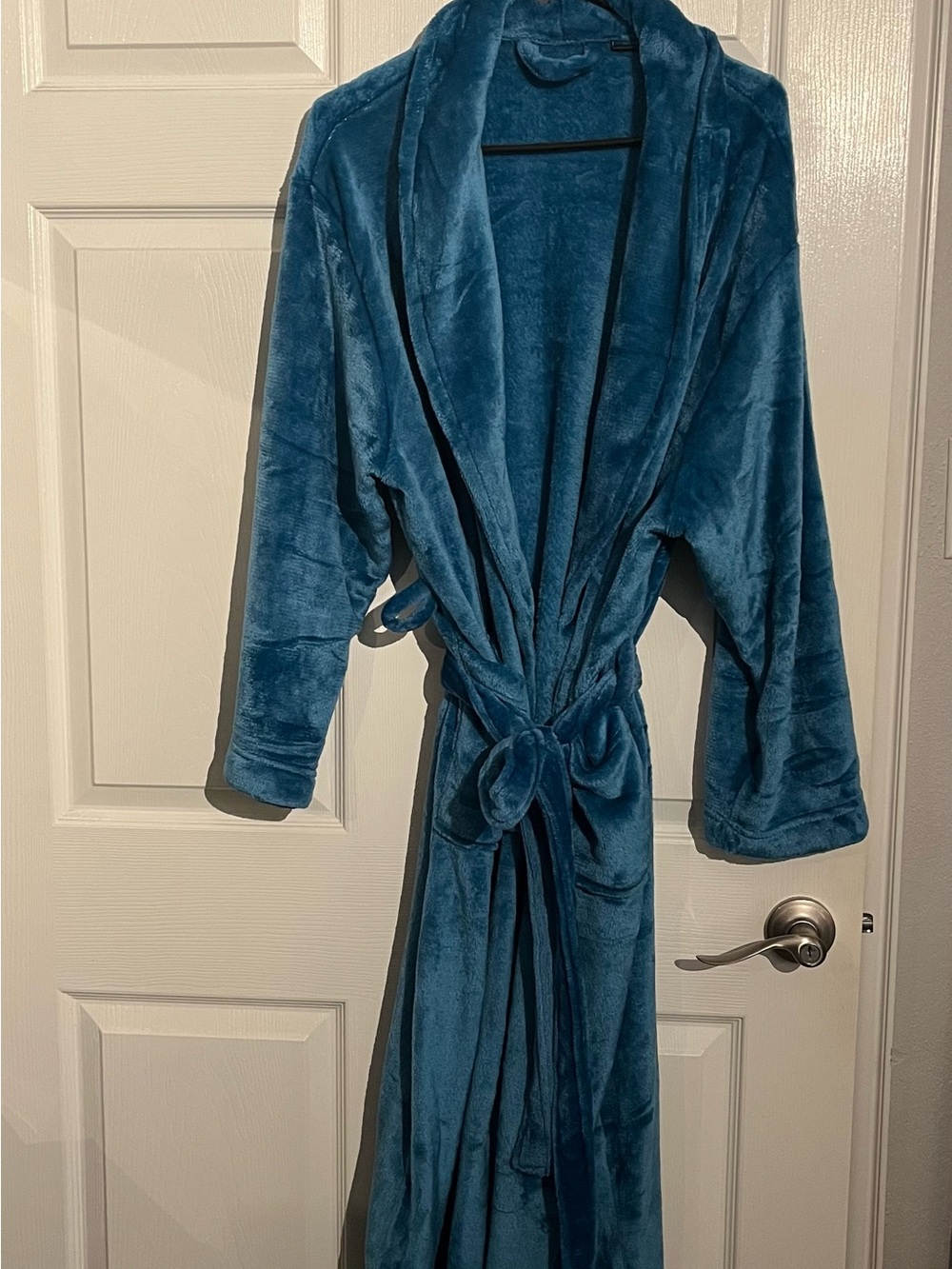 PAVILIA Ultra Soft Plush Robe – L/XL – Gorgeous Blue 💙 NWT